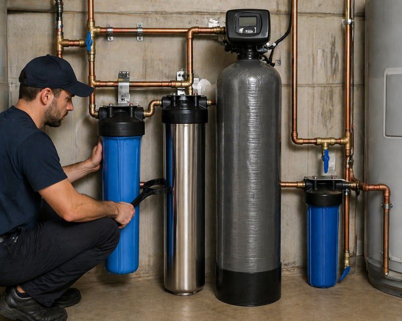 Water Filtration Installation in Richmond, VA